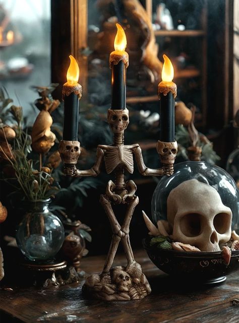 Candelabro Esqueleto LED-2