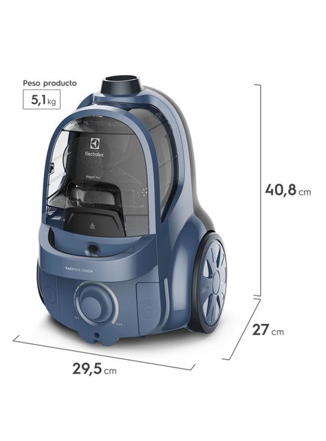 Aspiradora de Arrastre 2000W EasyBox BGL40 Azul-1