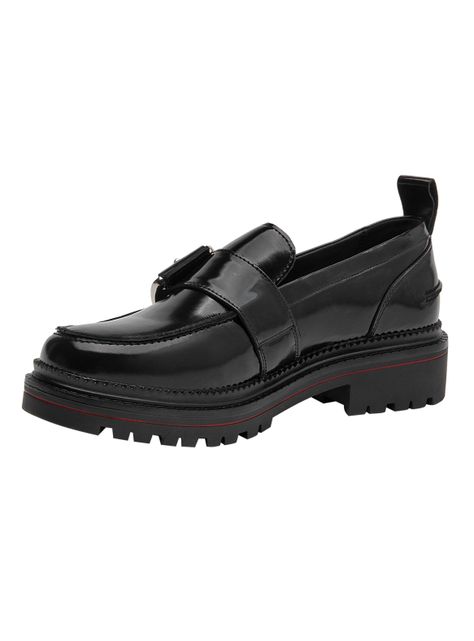 Mocasín Charol con Hebilla Cuero J235 Mujer-3