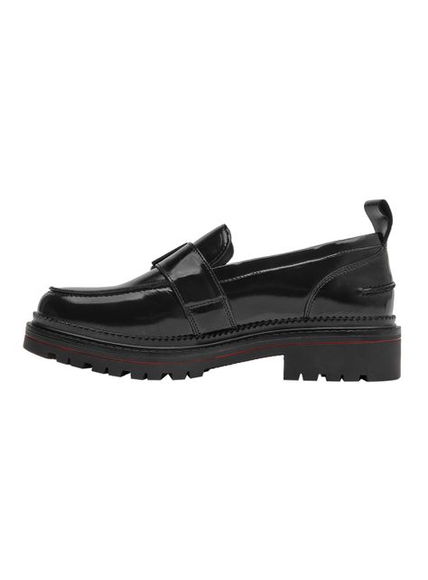 Mocasín Charol con Hebilla Cuero J235 Mujer-2