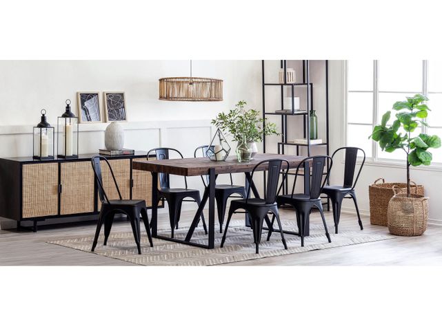 Juego de Comedor Baltimore Madera 6 Sillas-9