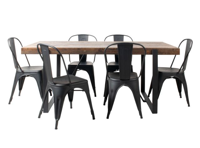 Juego de Comedor Baltimore Madera 6 Sillas-1