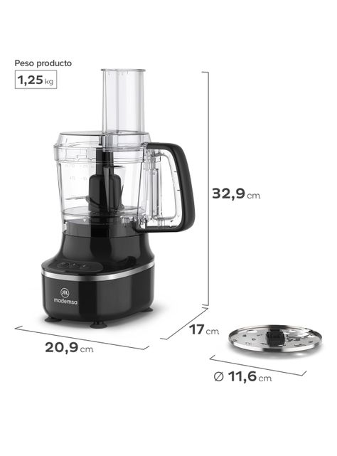 Procesador de Alimentos 3 en 1 MFP500-1