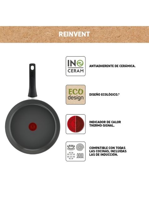 Panquequera 25 cm Cerámica Reinvent-3