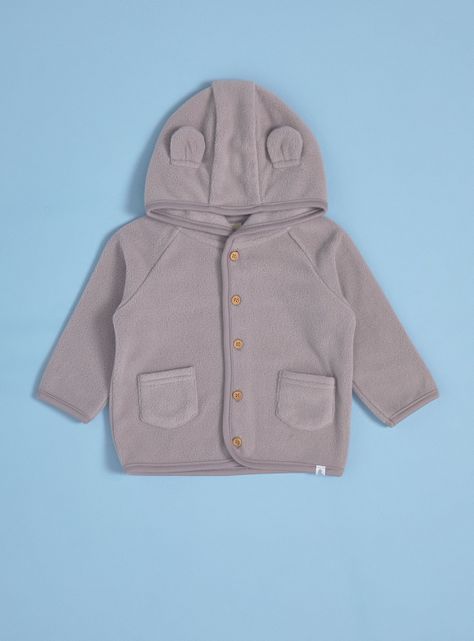 Chaqueta de Polar con Botones Delatneros-0