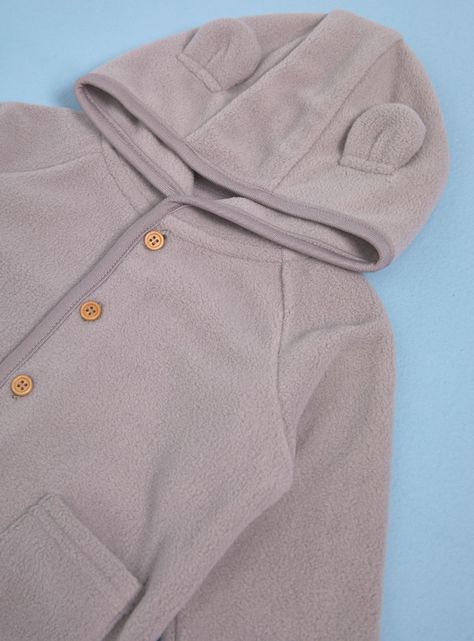 Chaqueta de Polar con Botones Delatneros-2