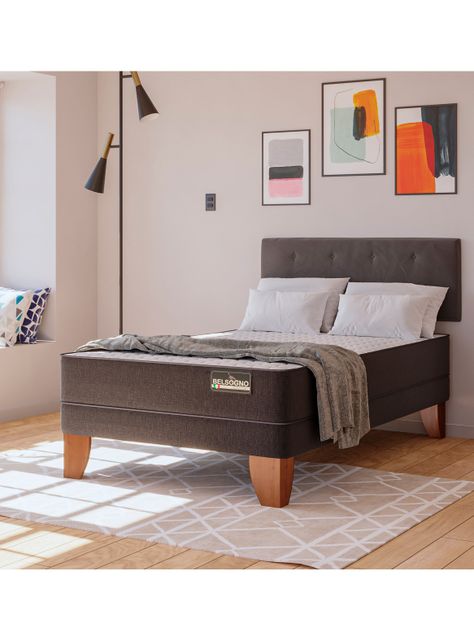Colchón Belsogno Plus 1.5 Plazas Black-3