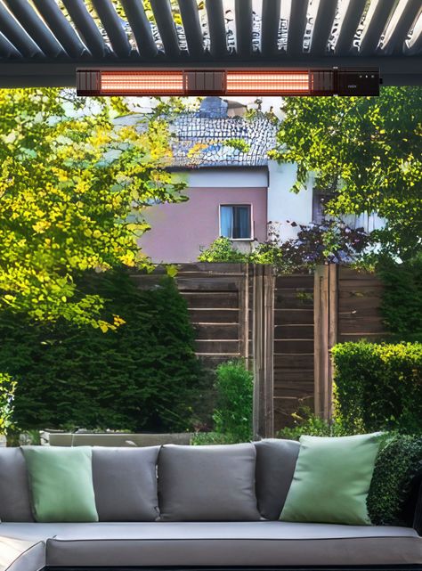 Estufa de Exterior Patio Heater de Pared 2600W PHWALL30B-5