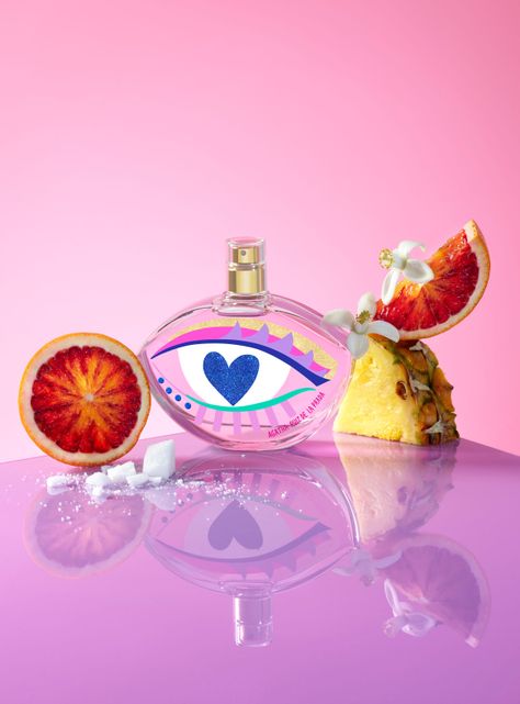 Set Perfume Look Fun EDT Mujer 80 ml + Stickers Rostro-3