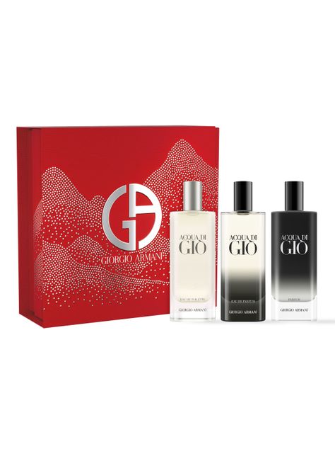 Set Perfume Acqua Di Giò Parfum Hombre 15ml + EDP 15ml + EDT 15ml Giorgio Armani-1