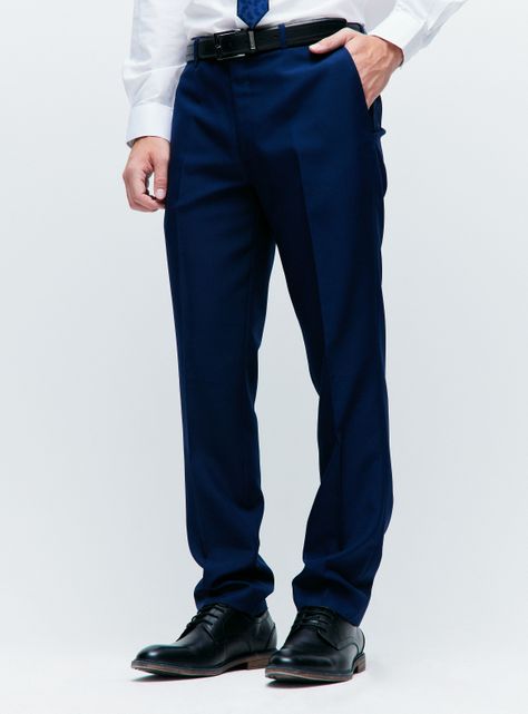 Pantalón Vestir Slim Fit-0