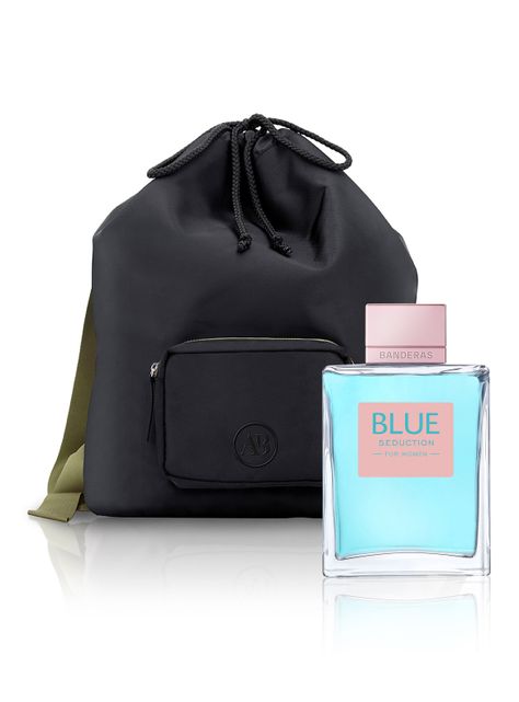 Perfume Blue Seduction Woman EDT Mujer 200 ml + Mochila-0