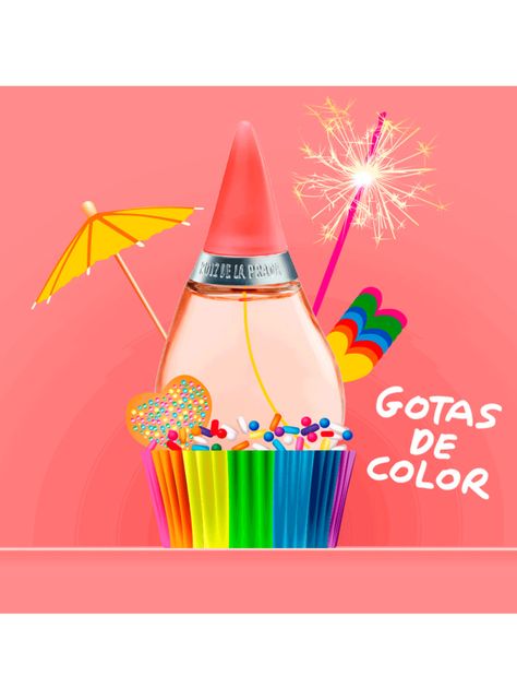 Perfume Gotas de Color EDT Mujer 100ml + Funda Laptop-5