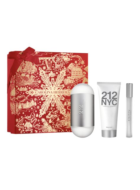 Set Perfume 212 NYC EDT Mujer 100 ml + 10 ml + Body Lotion 100 ml Carolina Herrera-1