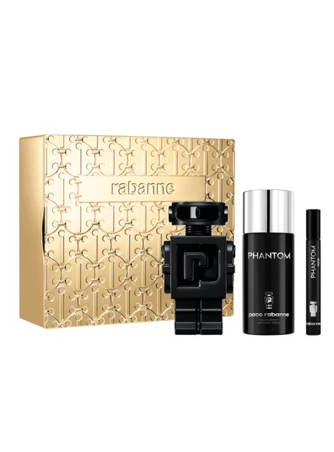 Set Perfume Phantom Parfum 100 ml + 10 ml + Desodorante 150 ml Rabanne-1