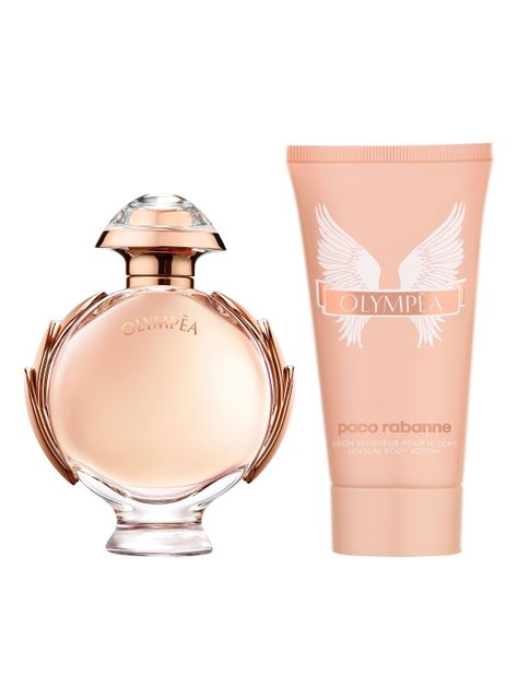 Set Perfume Olympéa EDP Mujer 50 ml + Body Lotion 75 ml Rabanne-0