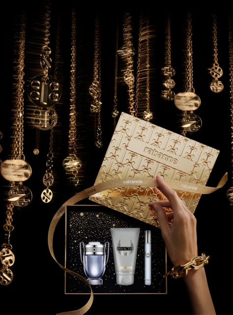Set Perfume Invictus EDT Hombre 50 ml + 10 ml + Shower Gel 100 ml Rabanne-3