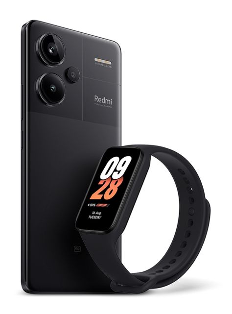 Smartphone Redmi Note 13 Pro+ 5G 512GB 6.6" Negro Liberado + Band 8 Active-0