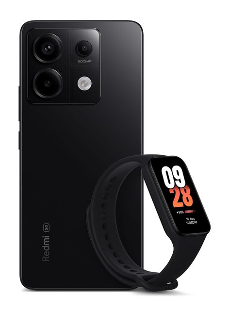 Smartphone Redmi Note 13 Pro 5G 256GB 6.6" Negro Liberado + Band 8 Active-0