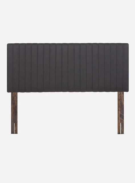 Cama Europea New Style 4 Plus Base Dividida 2 Plazas + Respaldo Lucio grafito-2