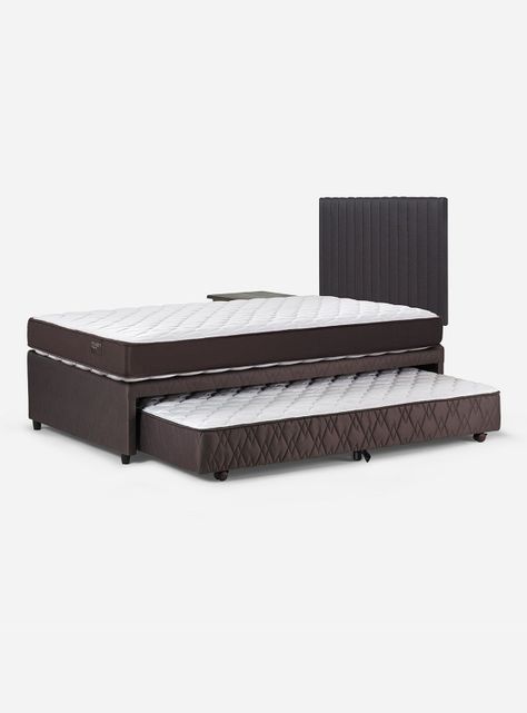 Diván Ergo T New 1.5 Plazas + Set Muebles Lucio Grafito-1