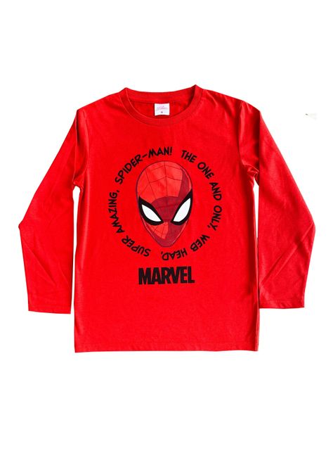 Polera ML Niño Mesa Spiderman-0