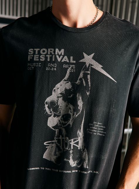 Polera Print Frontal Storn Festival-3