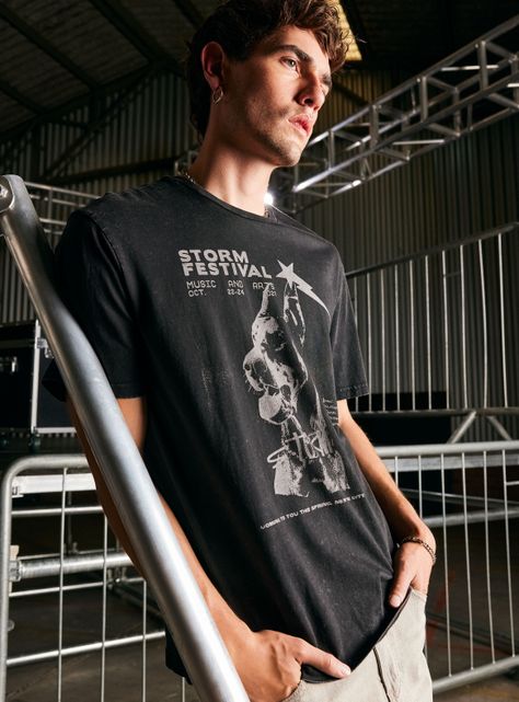 Polera Print Frontal Storn Festival-2