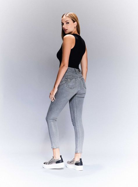 Polera Vest Ajustado Look Tejido-5
