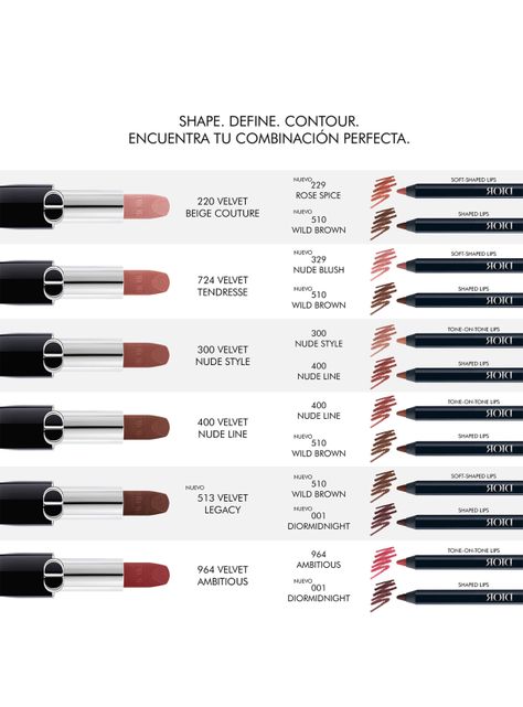Delineador de Labios Rouge Dior 329 Nude Blush 1.2 g-3