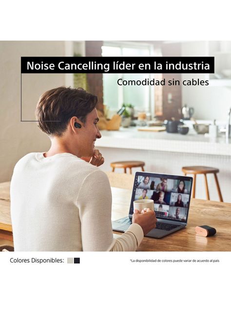 Audífonos Sony Bluetooth Noise Cancelling WF-1000XM3 Negro-5