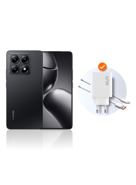 Smartphone Xiaomi 14T 512GB 6.6" Black Liberado + Kit de Regalo-1