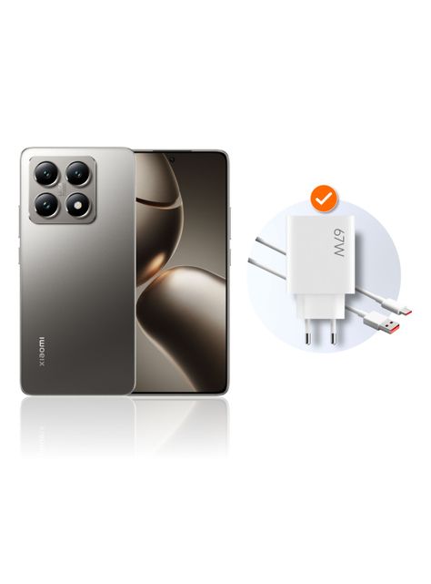 Smartphone Xiaomi 14T 512GB 6.6" Gris Liberado + Kit de Regalo-1