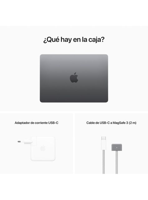 Apple MacBook Air 13.6” M2 8n CPU 10n GPU 8GB RAM 512GB SSD Gris espacial-5