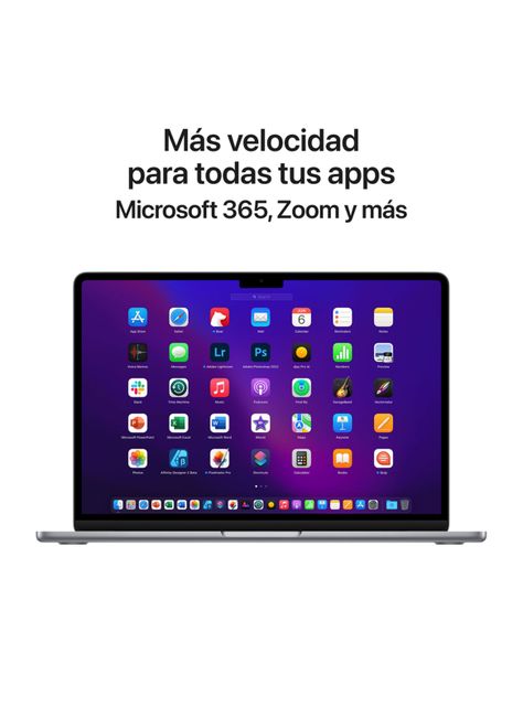 Apple MacBook Air 13.6” M2 8n CPU 10n GPU 8GB RAM 512GB SSD Gris espacial-3
