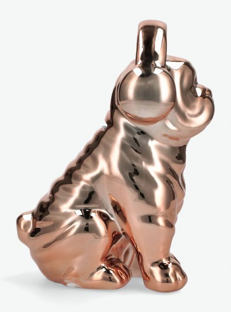 Alcancía Perro Audífonos Rosa Brillante Attimo-1