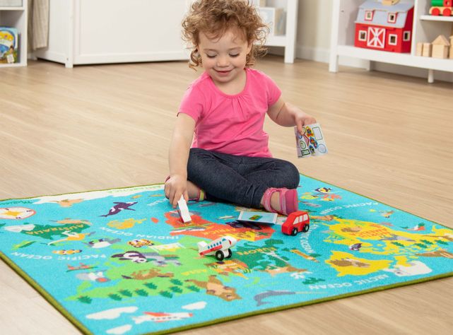 Melissa & Doug Alfombra Viaje Alrededor del Mundo Caramba-3