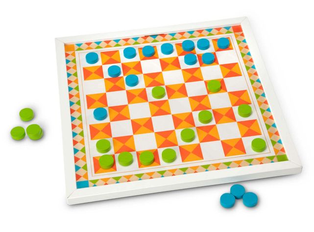 Melissa & Doug Backgammon & Damas Caramba-1