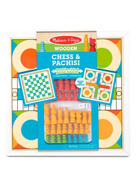 Melissa & Doug Ajedrez & Pachisi Caramba-0