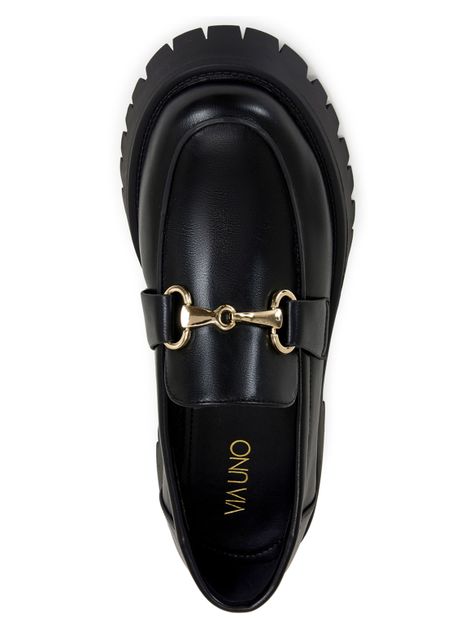 Mocasín Detalle Hebilla Dorada Mujer-3