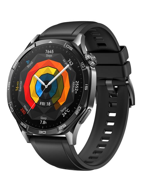 Smartwatch GT 5 46mm Black Fluoroelastomer-2
