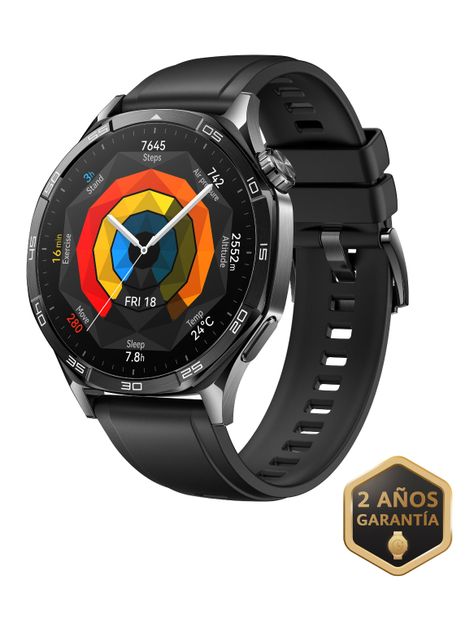 Smartwatch GT 5 46mm Black Fluoroelastomer-0