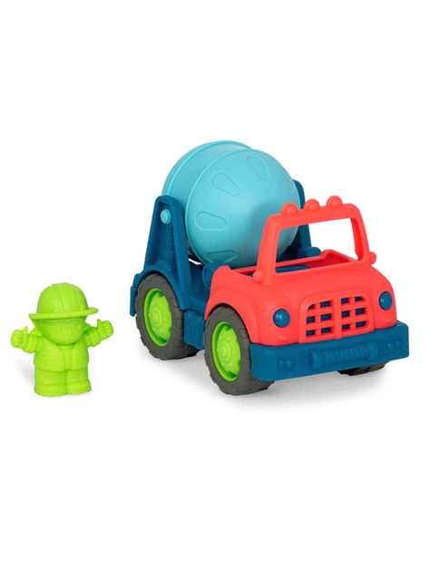 Wonder Wheels Camión Mezclador de Cemento Pequeño Caramba-0