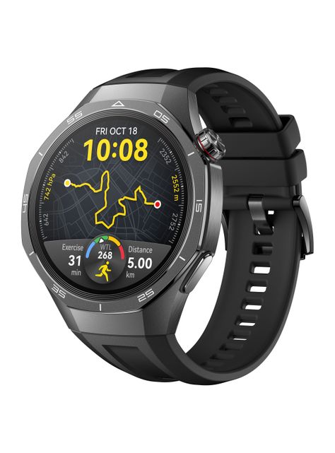 Smartwatch GT 5 Pro 46mm Black Fluoroelastomer-1