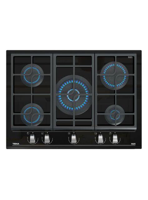 Encimera a Gas 5 Quemadores Cristalgas GZC 75330 XBB-0