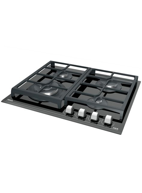 Encimera a Gas Teka Cristalgas 4 Quemadores GZC 64320 XBB-3