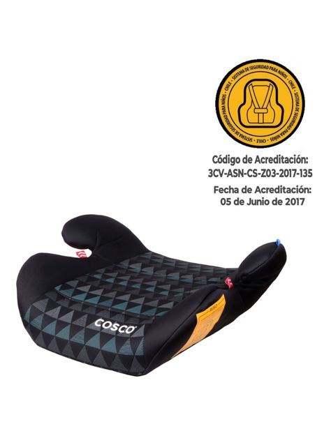 Silla Auto Alzador Bowl Negro-1