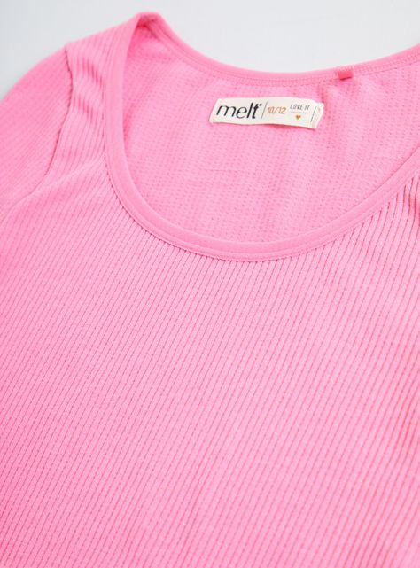 Polera Crop Seamless Verde-2