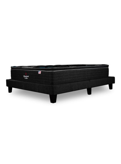 Cama Europea LowNest Dolphin King + Respaldo Tignes Margo-0