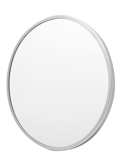 Espejo Redondo Plata 80 cm-1